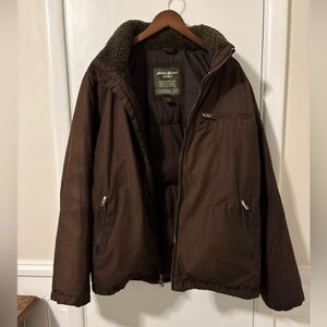 Distressed Eddie Bauer Goose Down Parka
